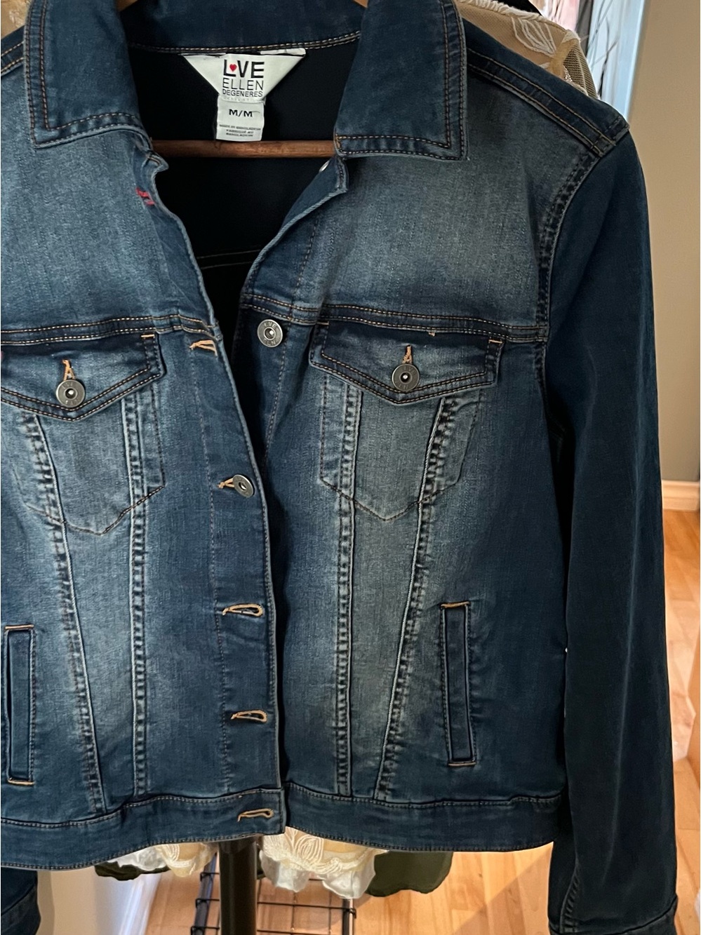 Ellen DeGeneres Women's Jacket
Indigo Denim Blue - I ❤️ Canada - M